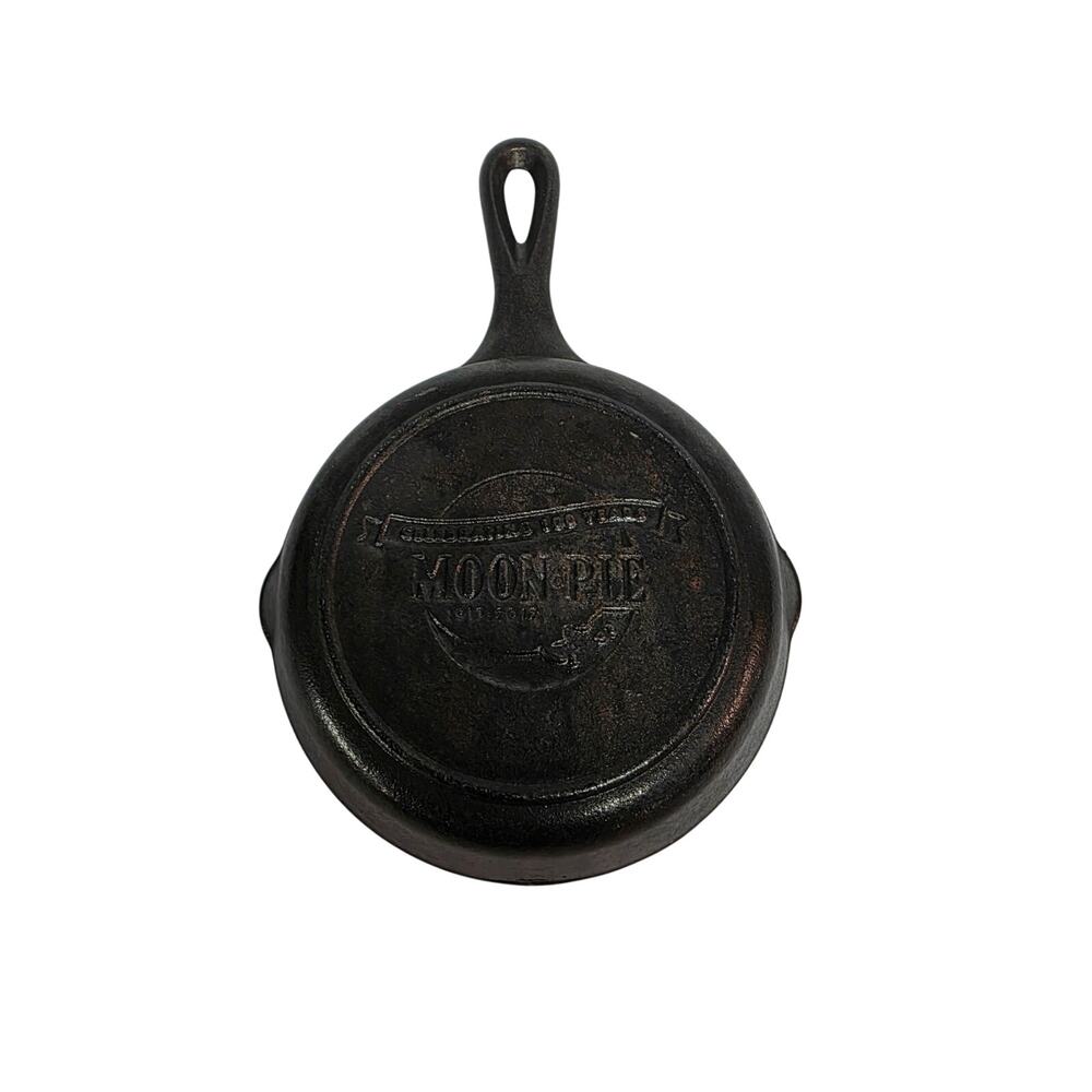 Vintage Moon Pie 6" Cast Iron Skillet 100 Years Anniversary 1917-2017 Moonpie